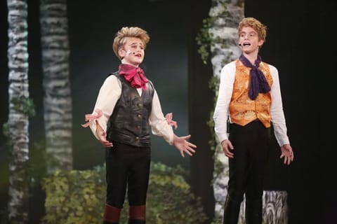 Into the Woods — moonlit forest lighting state